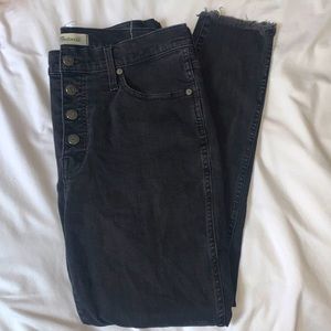Madewell Black Skinny Jeans